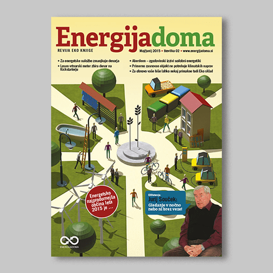 Energija doma, ilustracija za naslovnico