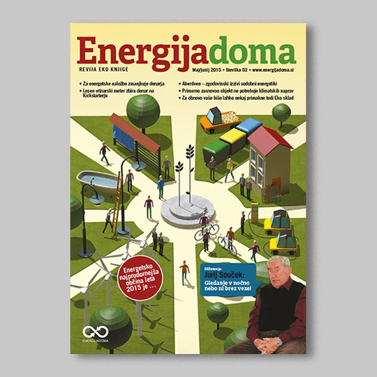 Energija doma, ilustracija za naslovnico