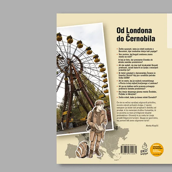Naslovnica knjige Od Londona do Černobila