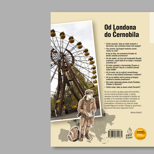 Naslovnica knjige Od Londona do Černobila