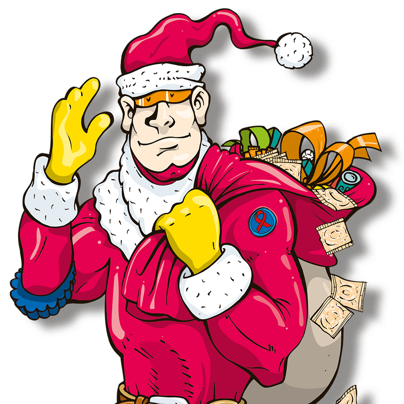 Oli Gumica v božični akciji